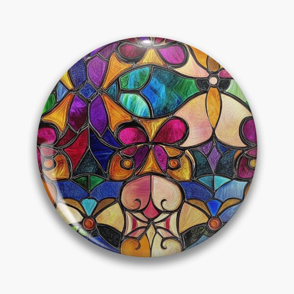 Item preview, Victorian Lattice Jewel Stained Glass Photo Texture designed and sold by DigitaICraft.