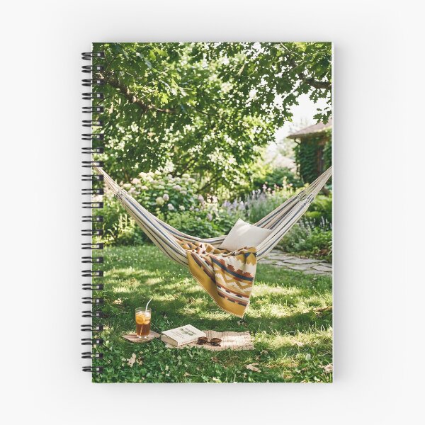 Item preview, Cozy Summer Hammock Garden Reading Oasis designed and sold by novadawy.