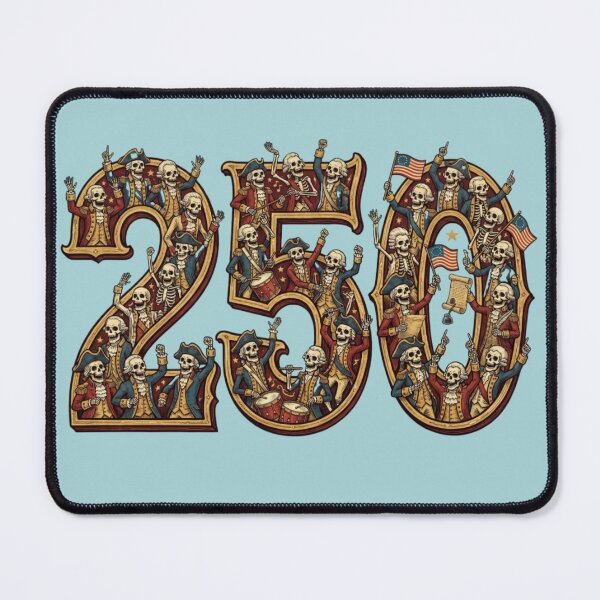 Item preview, 250th American Revolution Skeleton Patriots designed and sold by d247.