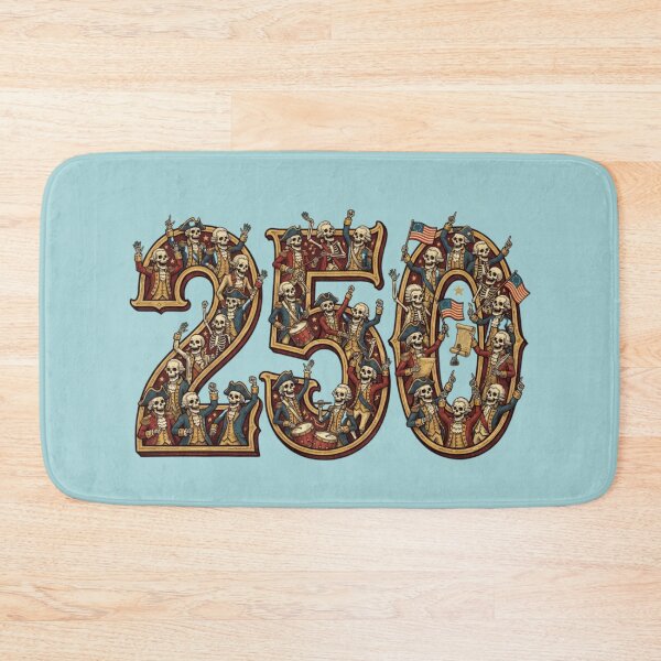 Item preview, 250th American Revolution Skeleton Patriots designed and sold by d247.