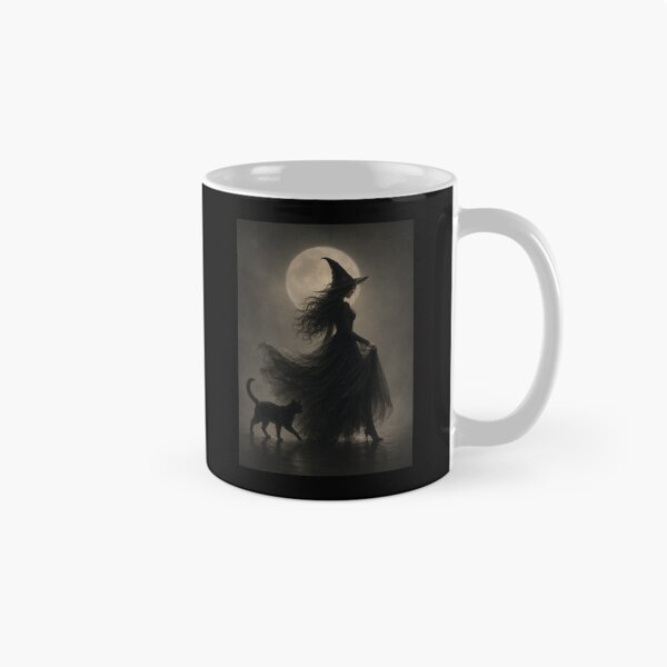 Item preview, Witch and Her Familiar – Gothic Fantasy Art designed and sold by WhimsyWink.