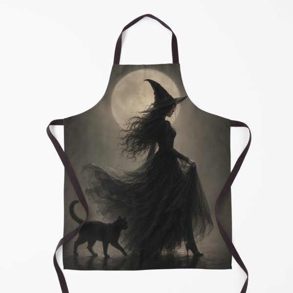 Item preview, Witch and Her Familiar – Gothic Fantasy Art designed and sold by WhimsyWink.
