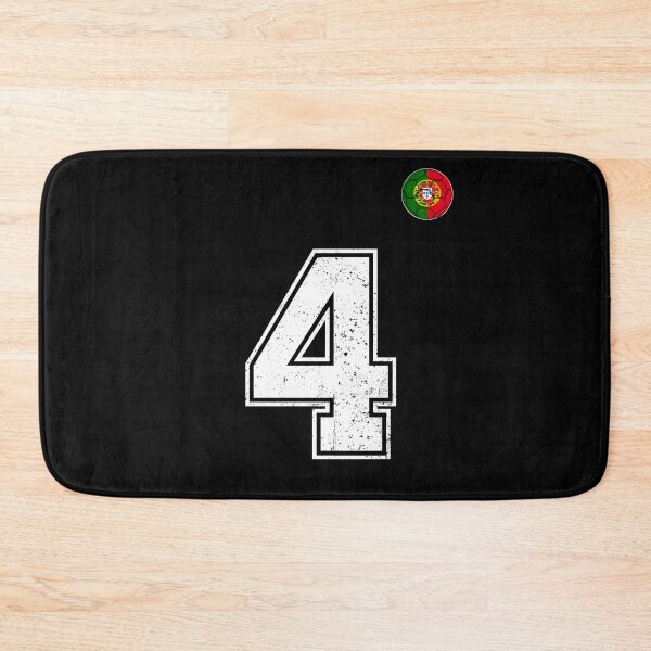 Item preview, Portugal Soccer Number 4 Vintage Sports Fan designed and sold by OliviaHayesArt.