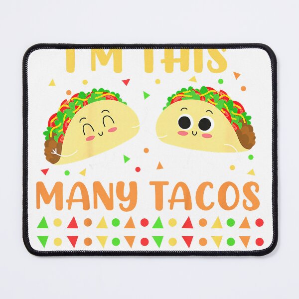 Item preview, I'm This Many Tacos Second Birthday Party Cinco De Mayo T-Shirt designed and sold by SavsMerch.