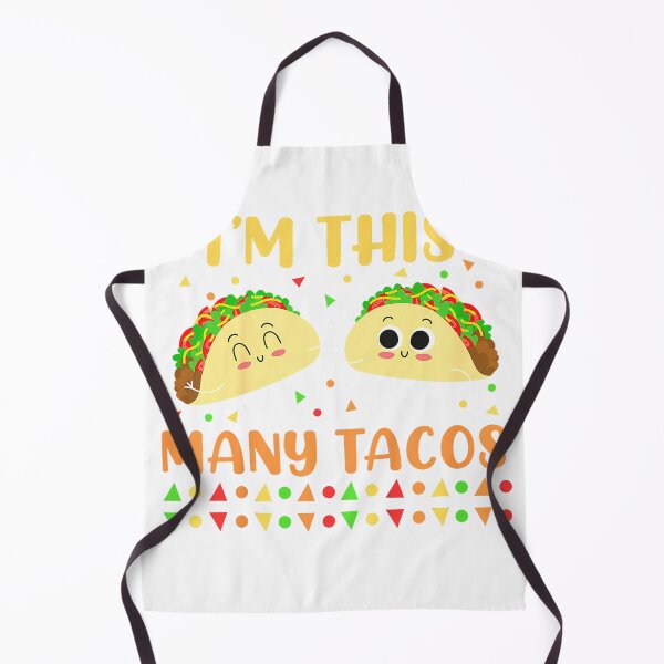 Item preview, I'm This Many Tacos Second Birthday Party Cinco De Mayo T-Shirt designed and sold by SavsMerch.