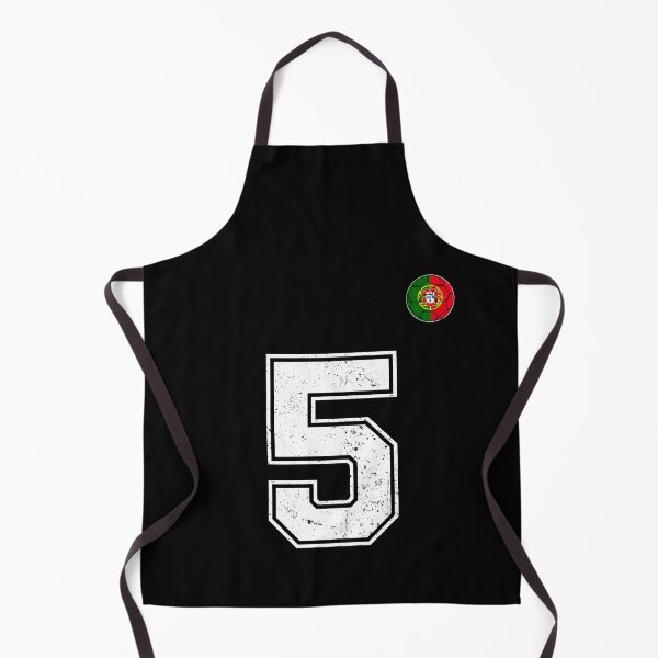 Item preview, Portugal Soccer Number 5 Vintage Sports Fan designed and sold by OliviaHayesArt.