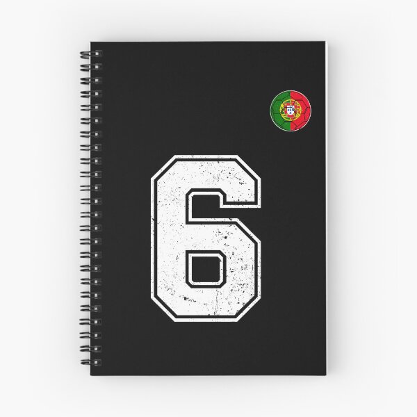 Item preview, Portugal Soccer Number 6 Vintage Sports Fan designed and sold by OliviaHayesArt.