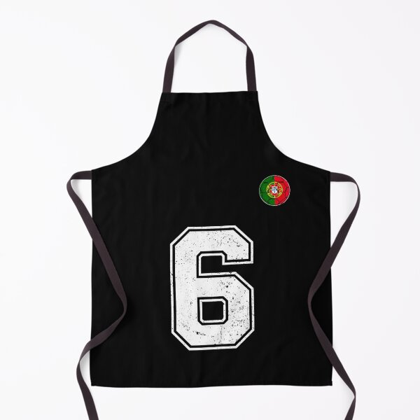 Item preview, Portugal Soccer Number 6 Vintage Sports Fan designed and sold by OliviaHayesArt.