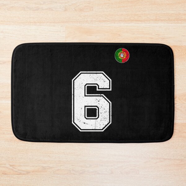 Item preview, Portugal Soccer Number 6 Vintage Sports Fan designed and sold by OliviaHayesArt.