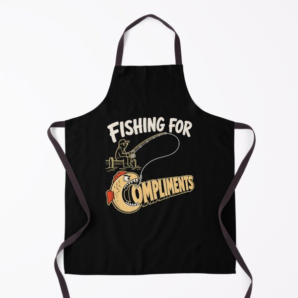 Item preview, Fishing for Compliments Funny Fisherman Humor Gift Shirt designed and sold by Marel55.