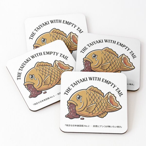 Item preview, The Taiyaki With Empty Tail - Kawaii Funny Japanese Food Tee designed and sold by nurusubetei.