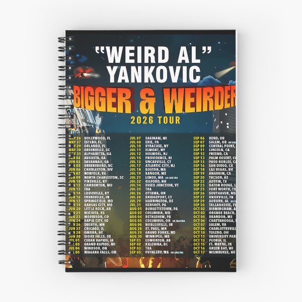 Item preview, American Musician Yankovic Tour EMBN designed and sold by hilarysneed06.