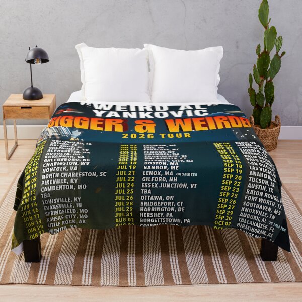 Item preview, American Musician Yankovic Tour EMBN designed and sold by hilarysneed06.