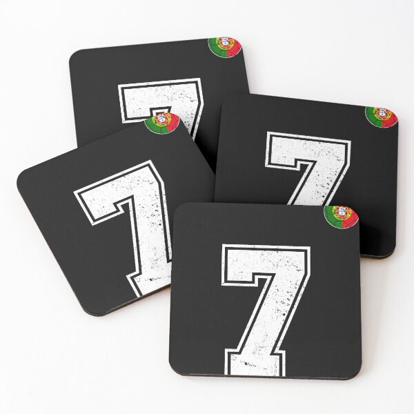 Item preview, Portugal Soccer Number 7 Vintage Sports Fan designed and sold by OliviaHayesArt.