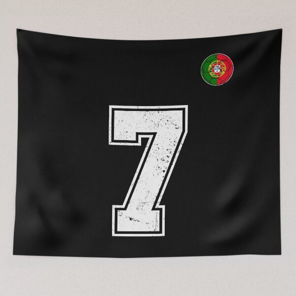 Item preview, Portugal Soccer Number 7 Vintage Sports Fan designed and sold by OliviaHayesArt.