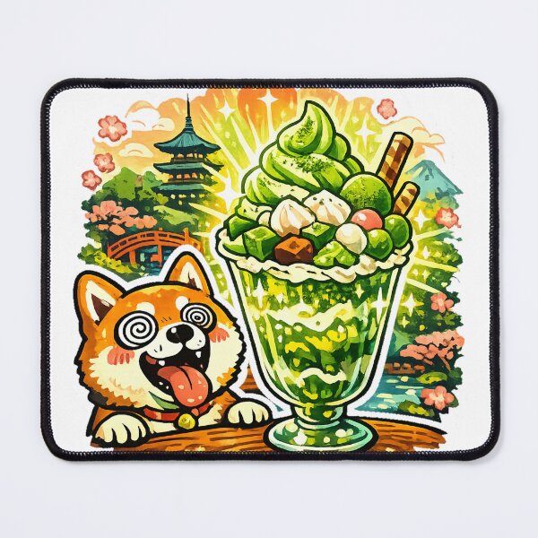 Item preview, Matcha Mind Control Shiba Inu designed and sold by kawaii animal store (in Japan).