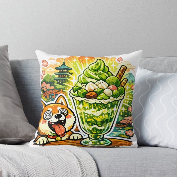 Item preview, Matcha Mind Control Shiba Inu designed and sold by kawaii animal store (in Japan).