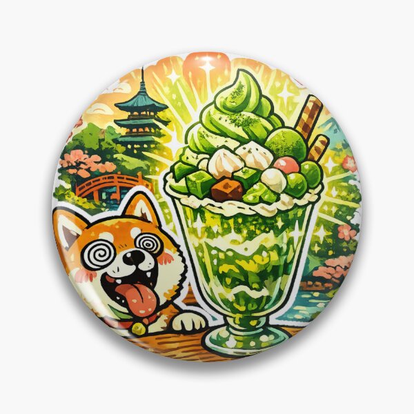 Item preview, Matcha Mind Control Shiba Inu designed and sold by kawaii animal store (in Japan).