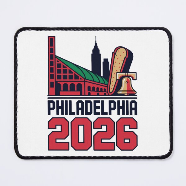 Item preview, Philadelphia 2026 Liberty Bell Stadium Cheesesteak T-Shirt V13 designed and sold by DarylWelsh2024.