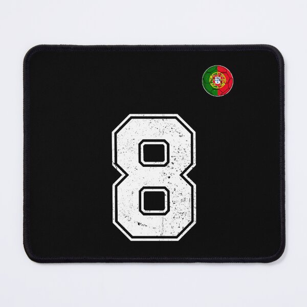 Item preview, Portugal Soccer Number 8 Vintage Sports Fan designed and sold by OliviaHayesArt.