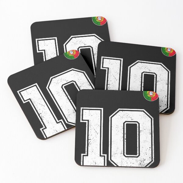 Item preview, Portugal Soccer Number 10 Vintage Sports Fan designed and sold by OliviaHayesArt.
