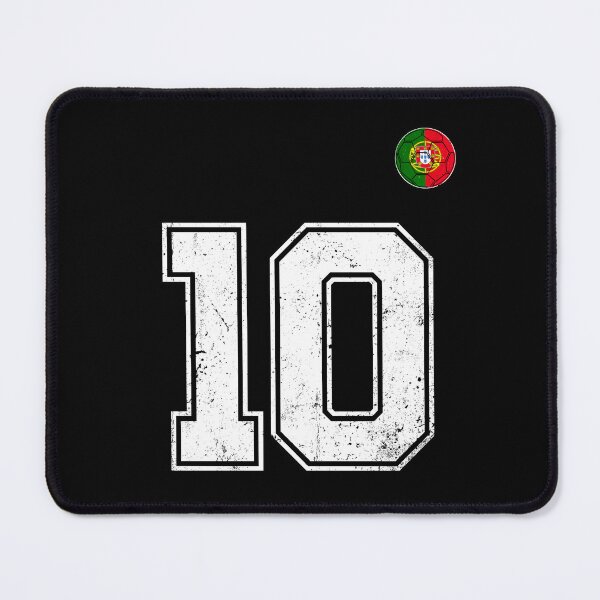 Item preview, Portugal Soccer Number 10 Vintage Sports Fan designed and sold by OliviaHayesArt.