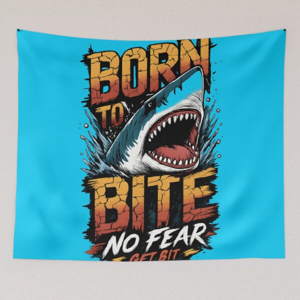 Item preview, Vintage Chum Shark Graphic designed and sold by CatLovers Studio.