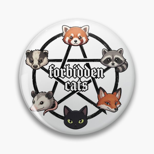 Item preview, Forbidden Cats - Cute Cat T-Shirt designed and sold by LoFizzy.