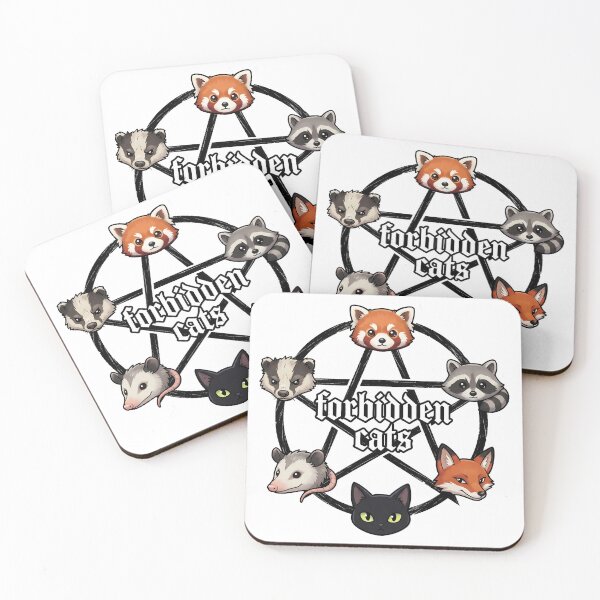 Item preview, Forbidden Cats - Cute Cat T-Shirt designed and sold by LoFizzy.