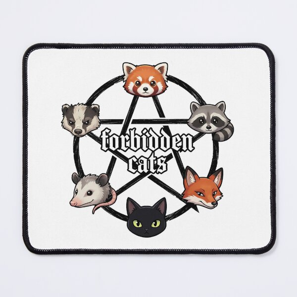 Item preview, Forbidden Cats - Cute Cat T-Shirt designed and sold by LoFizzy.