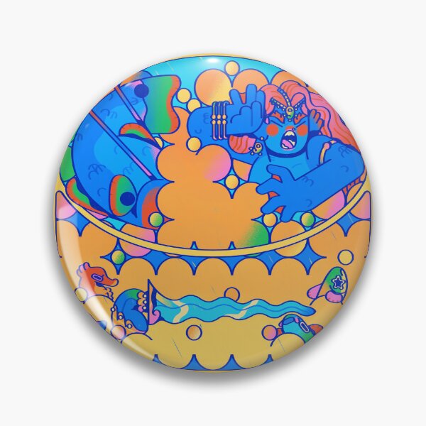 Item preview, Mermay, Seafoam (Yellow-Orange) designed and sold by inkvisage.
