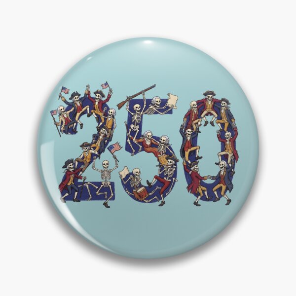 Item preview, 250th Independence Skeletons American Revolution designed and sold by d247.