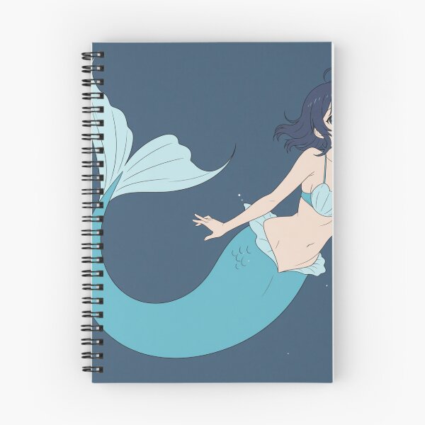 Item preview, Anime Mermaid Waifu Underwater Ningyo Art designed and sold by Shirt-Otakus.
