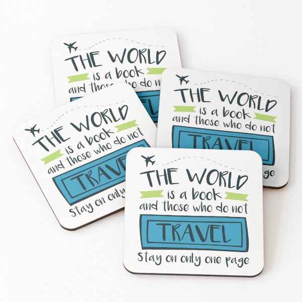 Item preview, Travel World is a Book Quote designed and sold by jaygo.