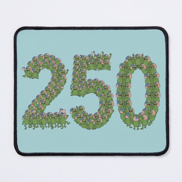 Item preview, Patriotic Frogs 250 Number USA Flag Design designed and sold by d247.