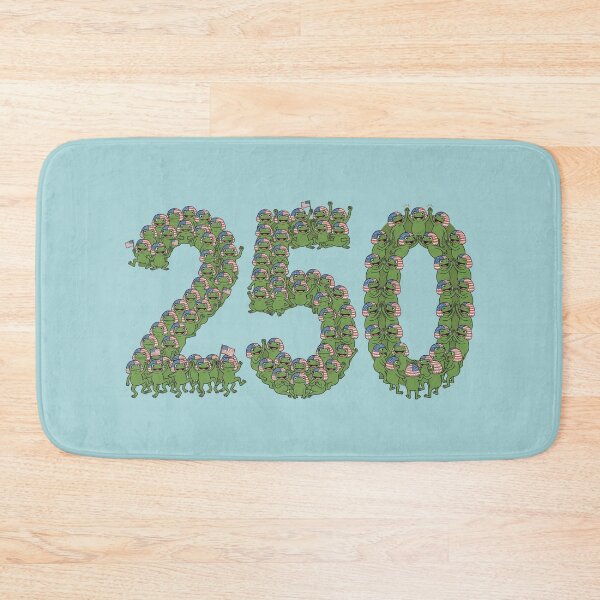 Item preview, Patriotic Frogs 250 Number USA Flag Design designed and sold by d247.