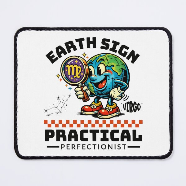 Item preview, Earth sign practical perfectionist designed and sold by Peerless-Prime.