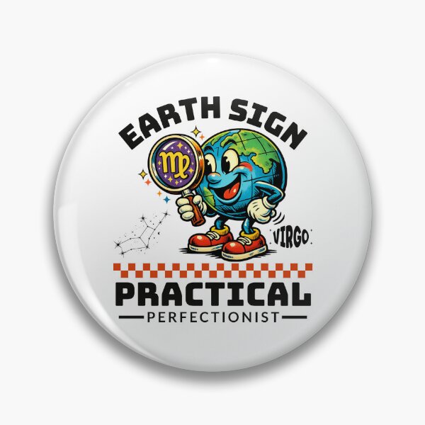 Item preview, Earth sign practical perfectionist designed and sold by Peerless-Prime.