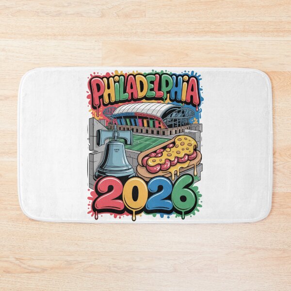 Item preview, Philadelphia 2026 Liberty Bell Stadium Cheesesteak T-Shirt V16 designed and sold by DarylWelsh2024.