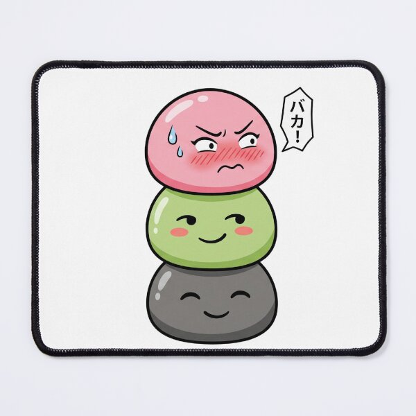 Item preview, Cute Kawaii Mochi Dango Anime Tsundere Art designed and sold by Shirt-Otakus.