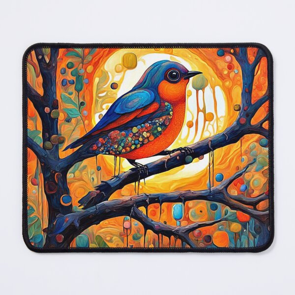 Item preview, Bird in Autumn glow designed and sold by George Hutton Hunter.