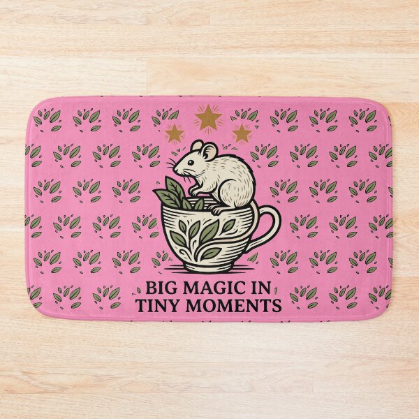 Item preview, Big Magic in Little Moments - Cute Magic Mouse Art designed and sold by ZUMERI.