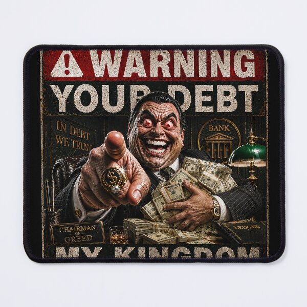 Item preview, Your debt my kingdom designed and sold by MetusArt.
