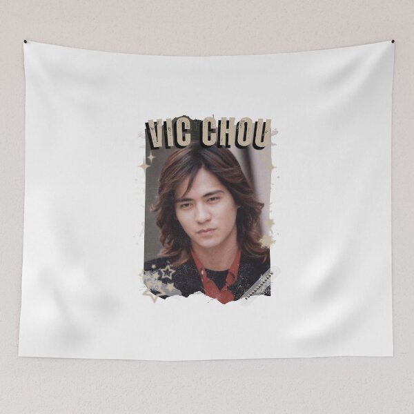 Item preview, Vic Chou Taiwan Actor Meteor Garden F4 Chinese Taiwan Drama Actor Pink Collage Scrapbook Collage Cozy Y2K designed and sold by HELL0WBELLO.