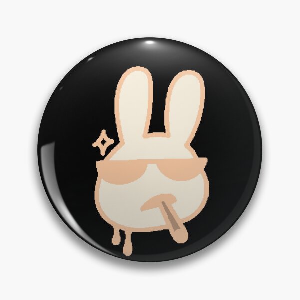 Item preview, Cool Rabbit Glasses Hammer Minimalist Design Funny Gift? designed and sold by AstronautMerch.