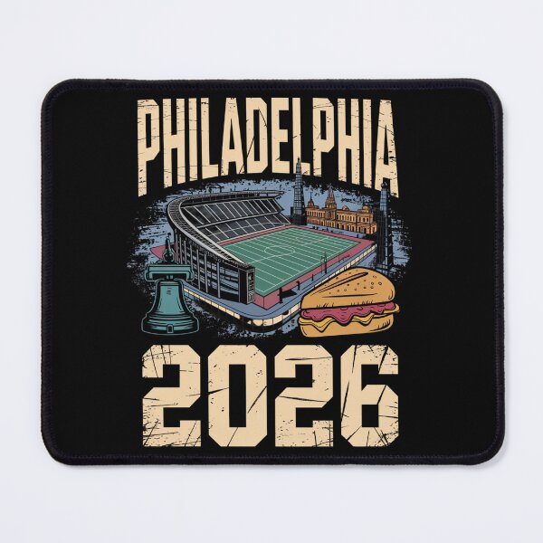 Item preview, Philadelphia 2026 Liberty Bell Stadium Cheesesteak T-Shirt V19 designed and sold by DarylWelsh2024.