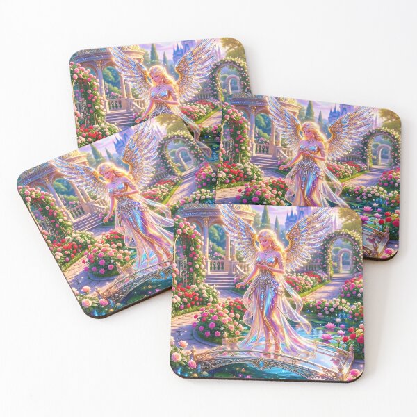 Item preview, Angel with Jewel Wings designed and sold by PP&RAINBOW SHOP.