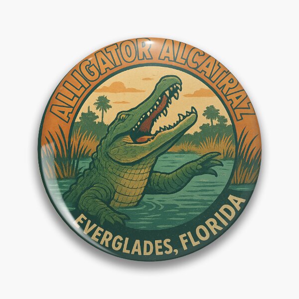 Item preview, Alligator Alcatraz designed and sold by Pixel-Lair.