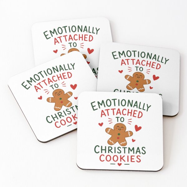 Item preview, Emotionally Attached To Christmas Cookies designed and sold by INVITOARTE.