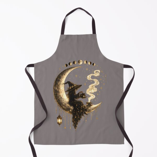 Item preview, Moon Tea Witch Celestial Fantasy Art designed and sold by Lizavelle.